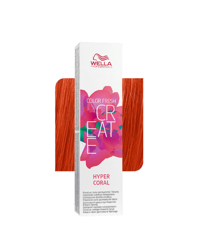 WELLA COLOR FRESH CREATE HYPER CORAL  60 ML