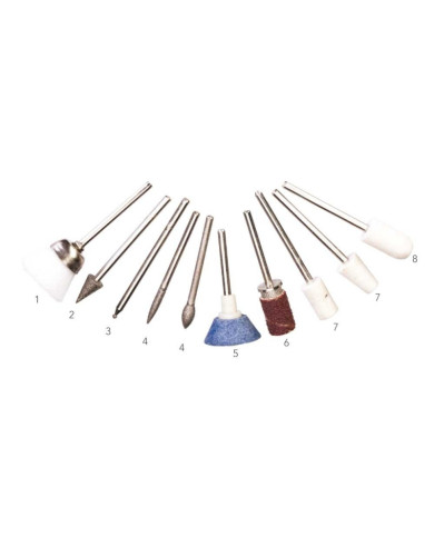 SET PUNTE FRESA 10 PZ