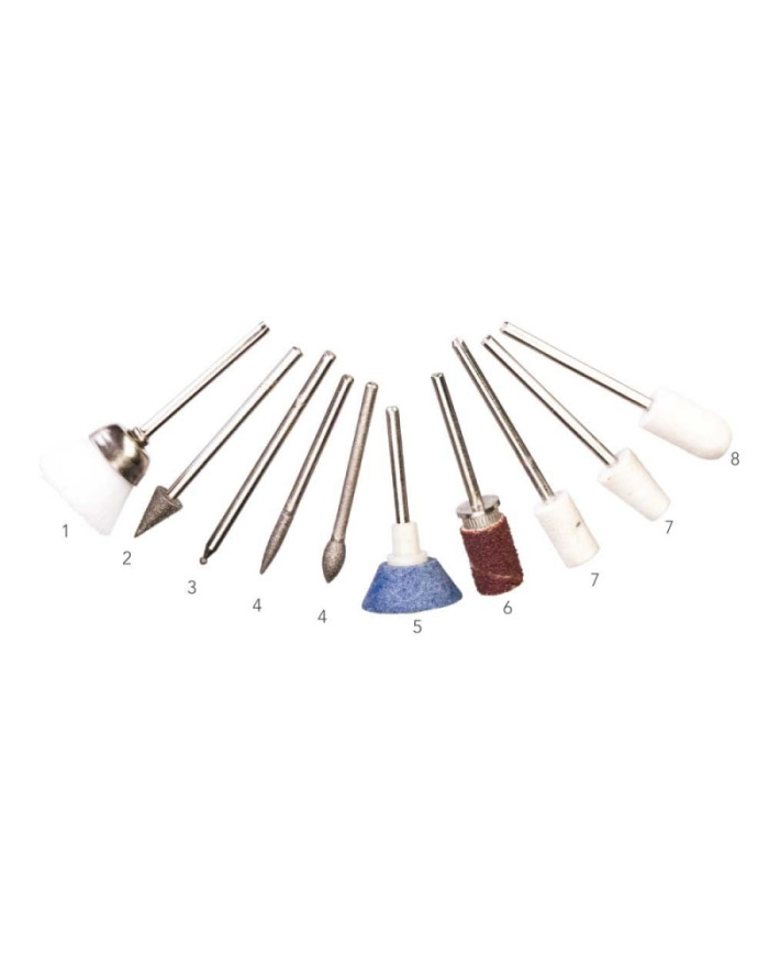 SET PUNTE FRESA 10 PZ
