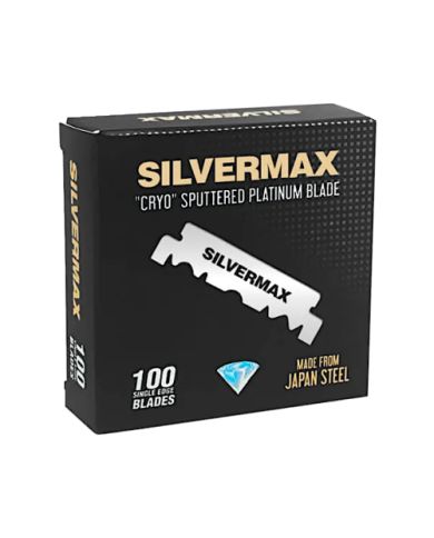 MEZZA LAMA SILVERMAX BLACK PACCHETTO DA 100 PZ