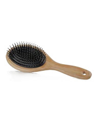 SPAZZOLA BAMBOO ROUND GENTLE NATURAL HAIR BRUSH