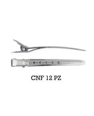 BECCUCCI CLIPS IN ACCIAIO 8,5 CM 12 PZ