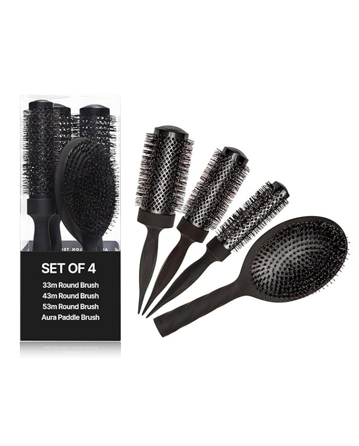 COCCO SET 4 SPAZZOLE ( 3 TERMICHE 1 OVALE MISTA )
