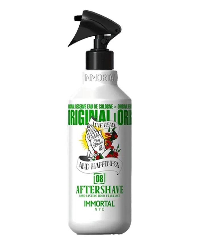 IMMORTAL AFTER SHAVE STAY BLOSSED 08 VERDE 500ML
