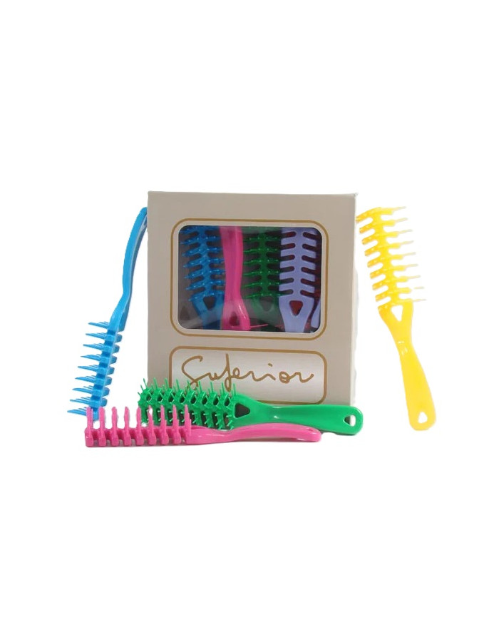 SPAZZOLA RAGNO PLASTICA PENSYLVANIA COLORATA