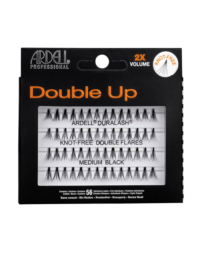 ARDELL DOUBLE UP MEDIUM BLACK KNOT-FREE