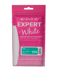 50 Ricambi BIANCHI con spugnetta per lima base mezzaluna EXPERT 42 - Grana 100 (50 pezzi) STALEKS