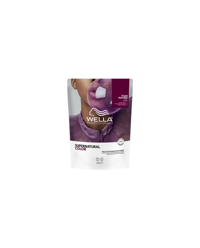 SUPERNATURAL COLOR 120G 4/56 PLUM POP RED