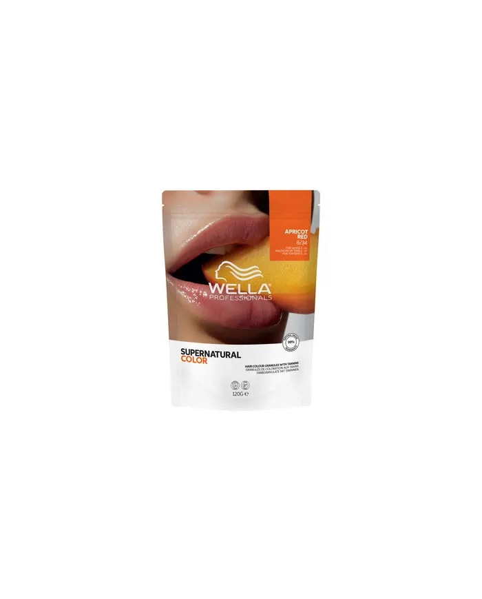 SUPERNATURAL COLOR 120G 8/34 APRICOT RED