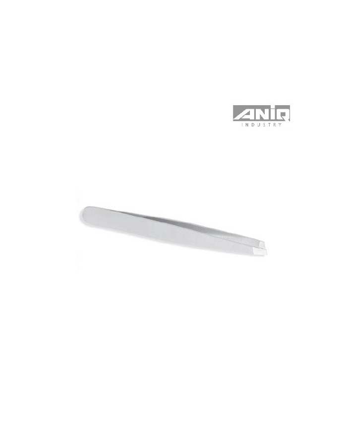 PINZETTA SOPRACIGLIA INOX PUNTA OBLIQUA