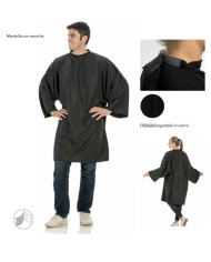 MANTELLA CONFORT PRO VELCRO CON MANICHE NERA