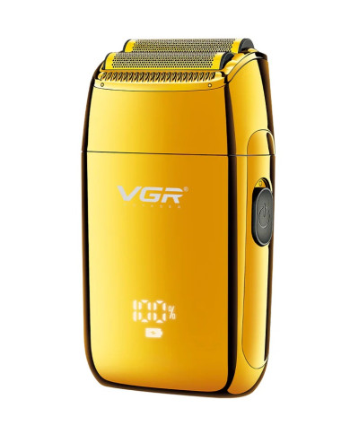 VGR SHAVER CORDLESS V-399 DUAL FOIL GOLD