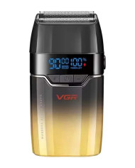 VGR SHAVER CORDLESS V-308 DUAL FOIL SALON GOLD