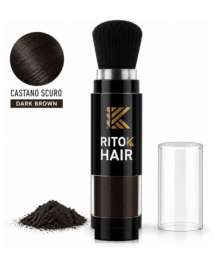 RITOKHAIR CON PENNELLO CASTANO SCURO