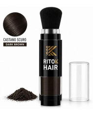 RITOKHAIR CON PENNELLO E DOSATORE - CASTANO SCURO