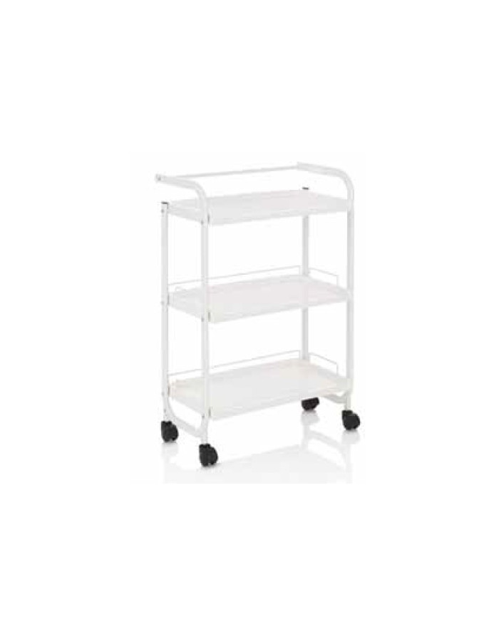 CARRELLO ESTETICA 3 RIPIANI BIANCO PREMIUM 50