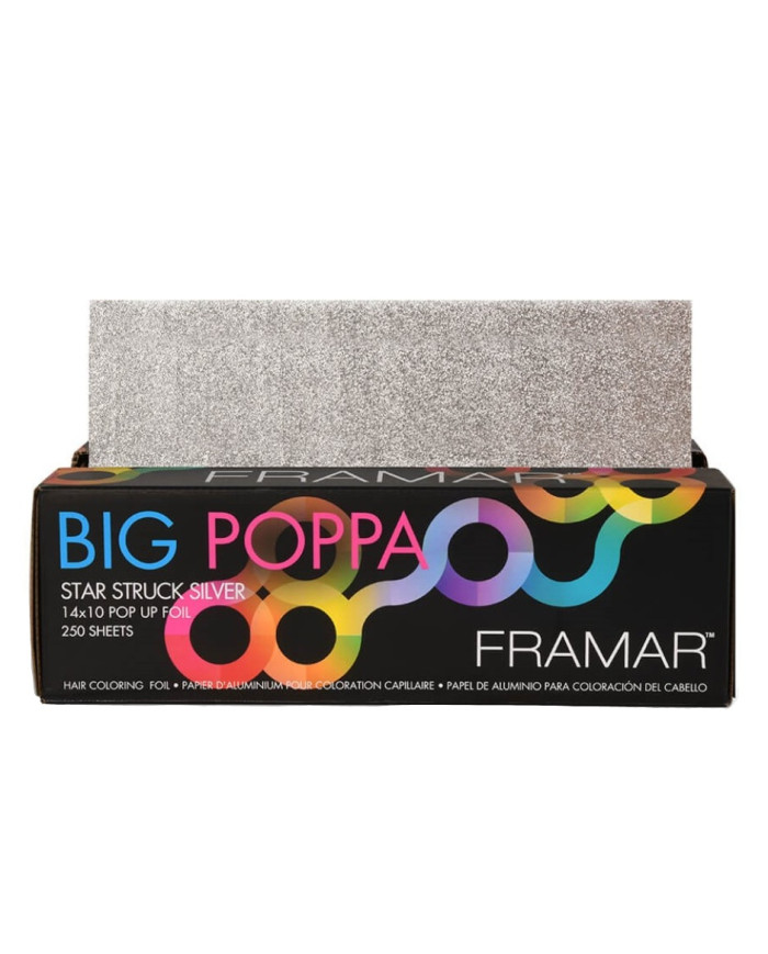FRAMAR 10X14 SILVER POP UP BIG POPPA 250 FOGLI