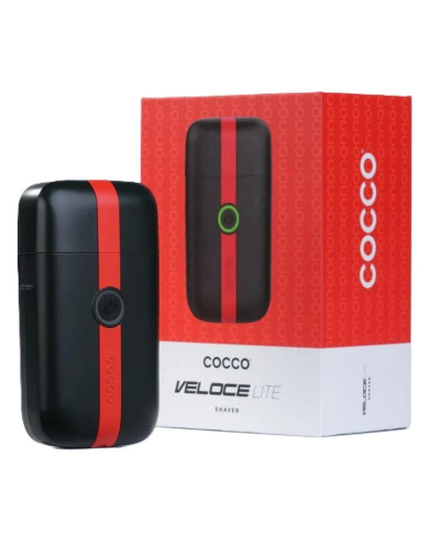 COCCO VELOCE LITE SHAVER BLACK / RED