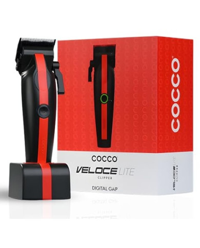 COCCO VELOCE LITE CLIPPER BLACK / RED