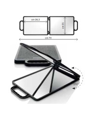 SPECCHIO DOPPIO CON MANIGLIE BOOK MIRROR