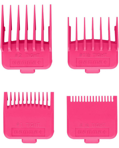 SET 4 PETTINI RIALZI ROSA PER CLIPPER