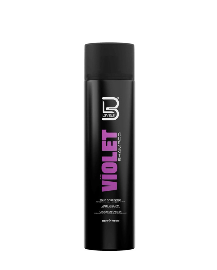 L3VEL3 SHAMPOO VIOLET 280 ML ANTI YELLOW