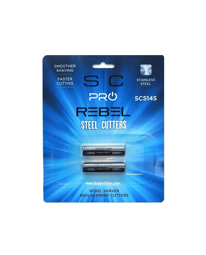 CONFEZIONE DUE LAME DI RICAMBIO SHAVER SC REBEL