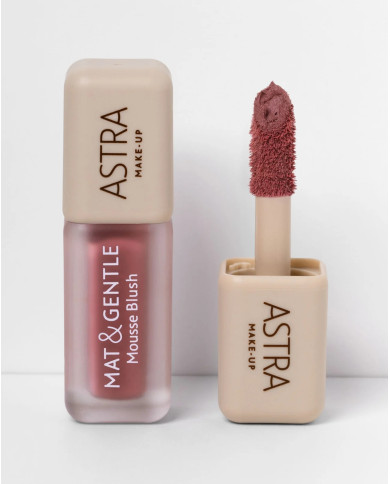 ASTRA  MAT & GENTLE MOUSSE BLUSH 04 LOW-KEY