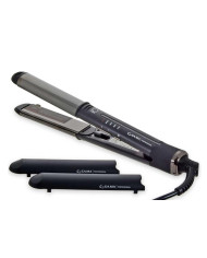 PIASTRA IQ PERFETTO LED NERO SILK-CHROME TITANIO