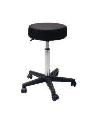 SGABELLO ECO NERO POMPA TONDO