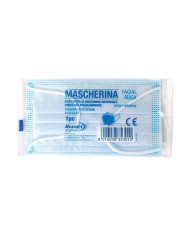 MASCHERINA CHIRURGICA CON ELASTICO IMBUSTATA