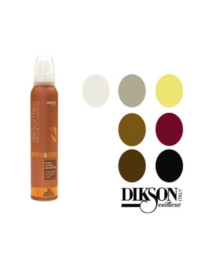DIKSON MOUSSE AND COLOR 200 ML - NERO