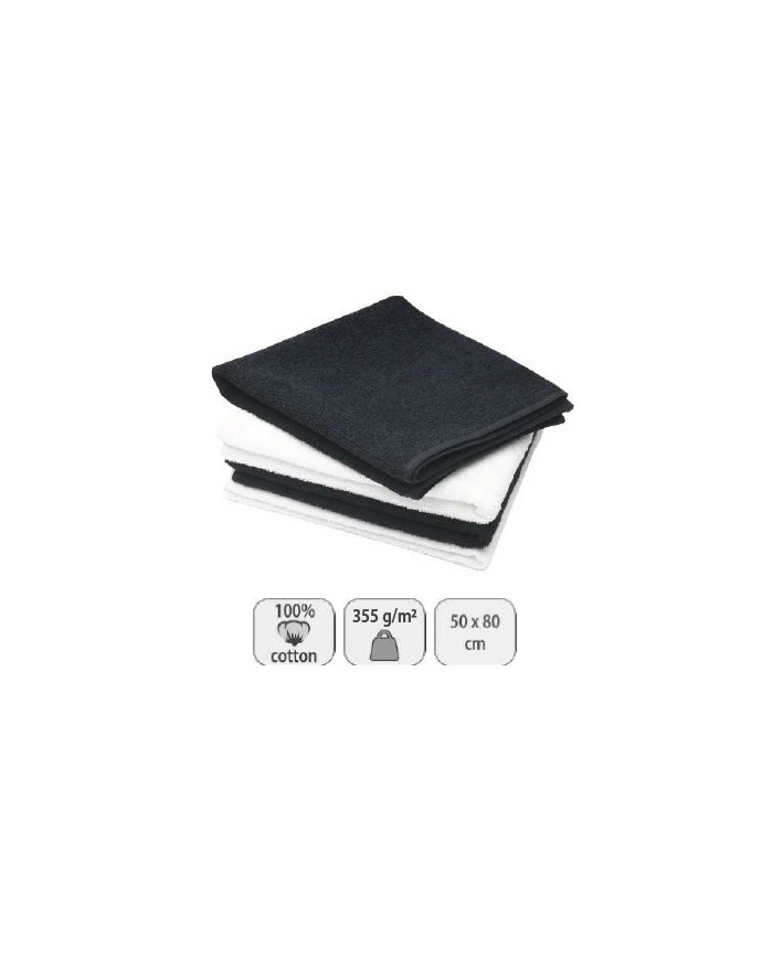 ASCIUGAMANO INVINCIBLE 50X80 CM NERO - SIBEL