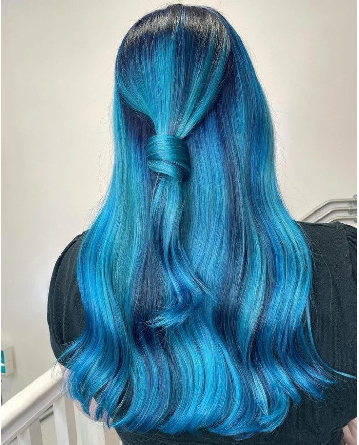 CRAZY COLOR RENBOW - N.44 CAPRI BLUE 100 ML