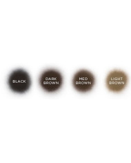 COLORED HAIR THICKENER SPRAY 150ML BLACK - TOPPIK