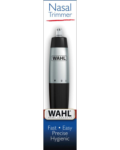 WAHL EAR & NOSE TRIMMER SILVER BLACK