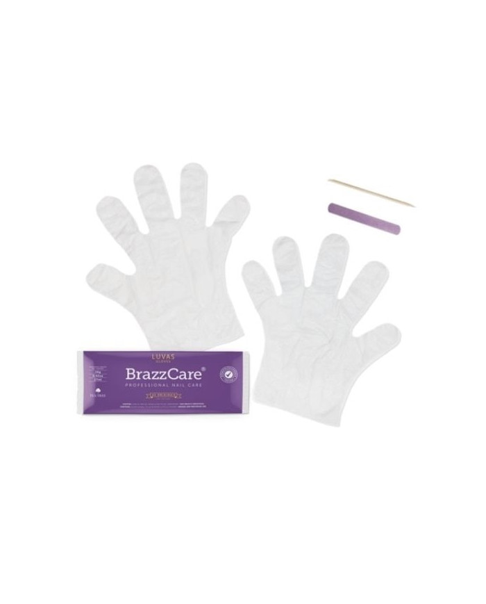 BRAZZCARE GUANTI MANICURE KIT MONOUSO