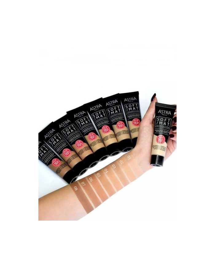 ASTRA SOFT MAT FOUNDATION 0008 CHOCO