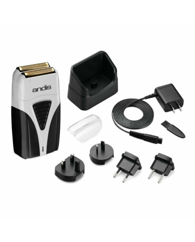 ANDIS-RASOIO TS-2 PROFOIL LITHIUM ION+BASE-BLK