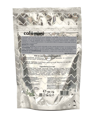 CAFE MIMI - SHIMMER SCRUB CORPO