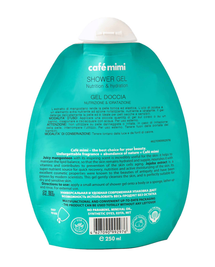 CAFE MIMI - GEL DOCCIA NUTRIZIONE & IDRATAZIONE
