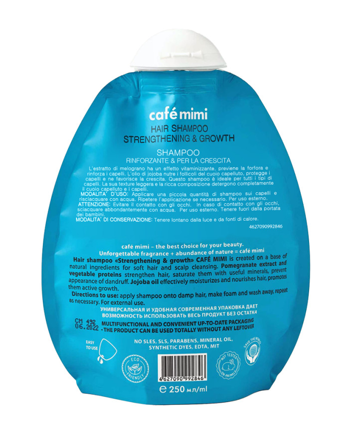 CAFE MIMI - SHAMPOO RINFORZANTE & PER LA CRESCITA