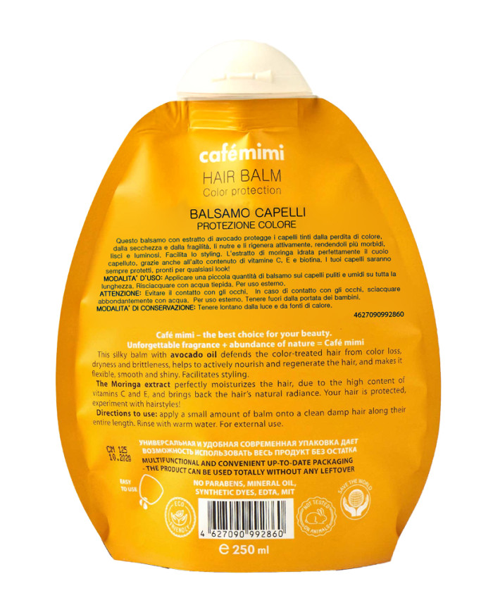 CAFE MIMI - BALSAMO CAPELLI PROTEZIONE COLORE