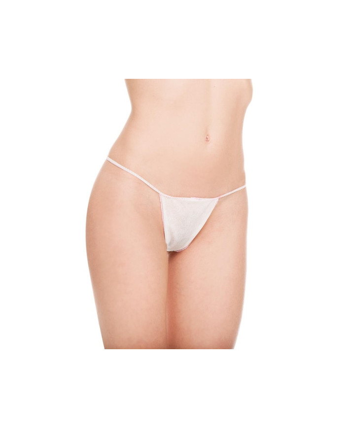 CIABATTINA IN TNT APERTA BIANCA CON FASCA 50 PAIA