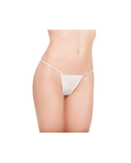 CIABATTINA IN TNT APERTA BIANCA CON FASCA 50 PAIA