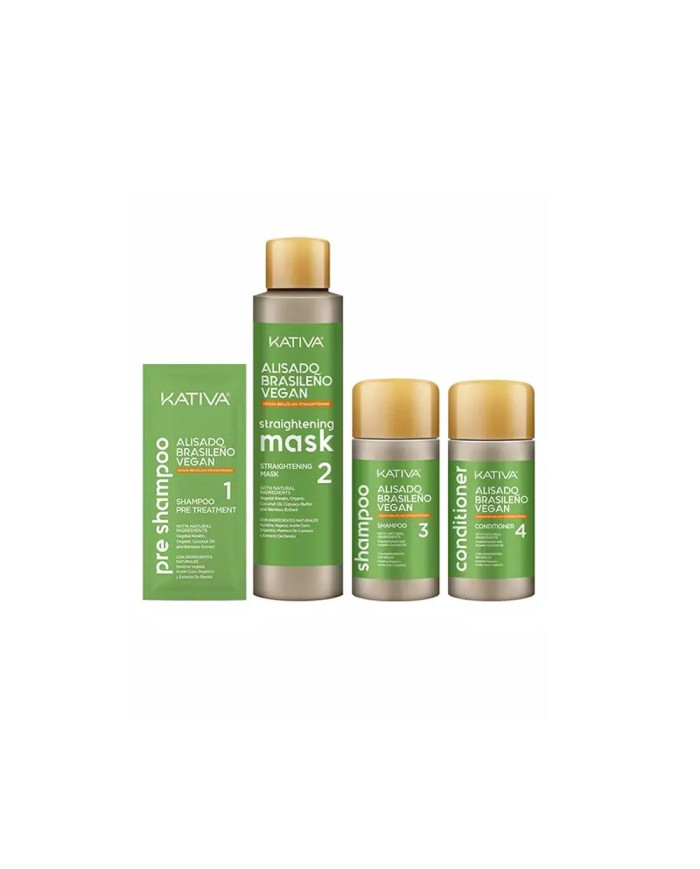 KATIVA KIT VEGAN LISCIATURA BRASILIANA 100% NATUR