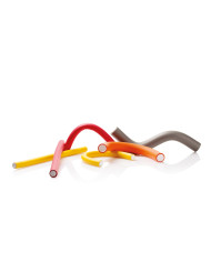 BIGODINO FLESSIBILE RICCIO GIALLO D.10X180 MM 10PZ