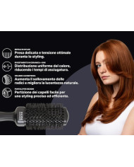 OLIVIA GARDEN SPEED XL BLACK 25MM