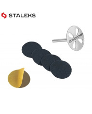 SET BASE PODODISC MISURA L (25 MM) + 5PZ GRANA 180