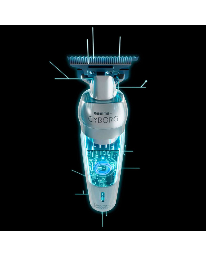 GAMMA+ CYBORG PRO METAL TRIMMER CORDLESS